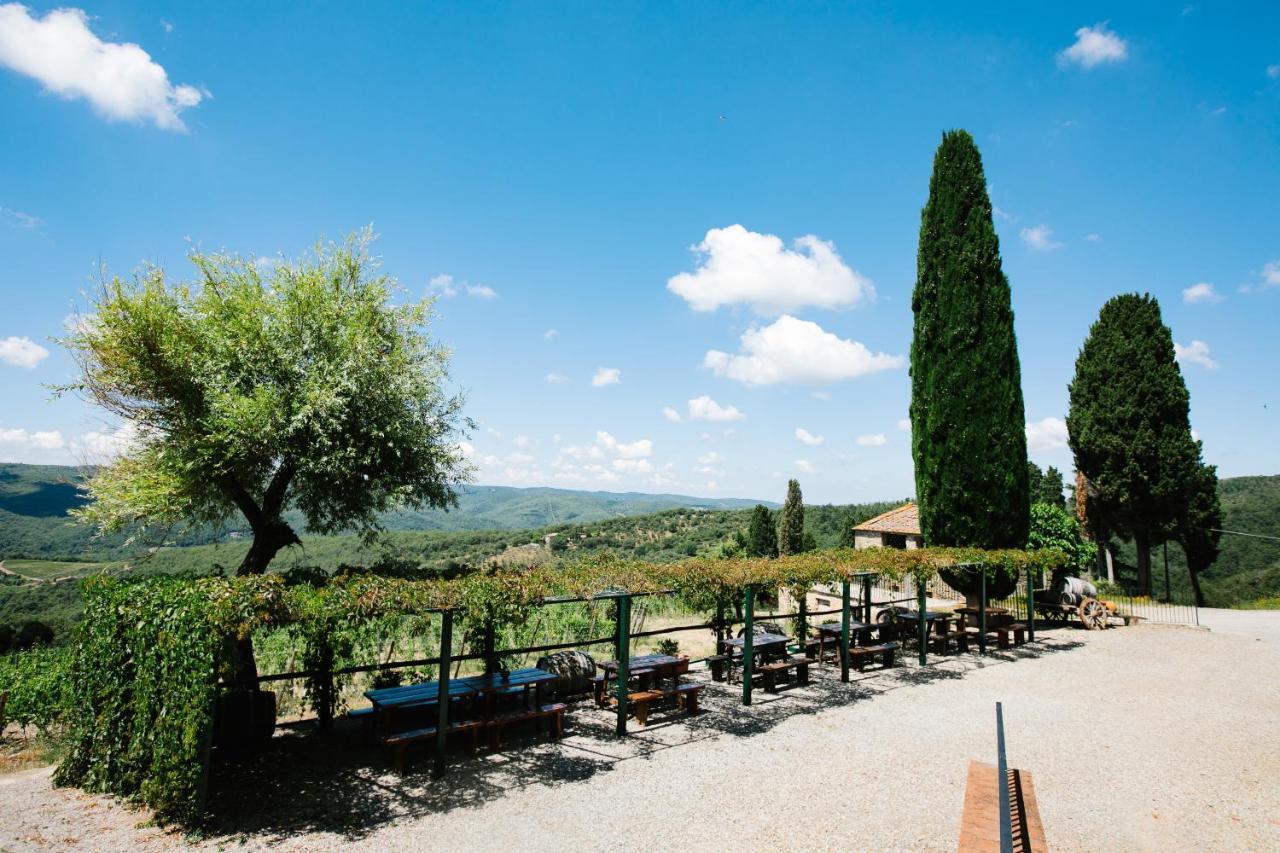 Gasthaus Fattoria Castelvecchi Radda in Chianti Exterior foto